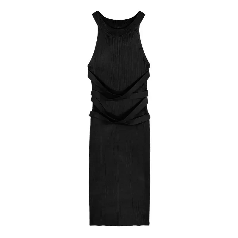 Women's Sleeveless Bodycon Midi Dress