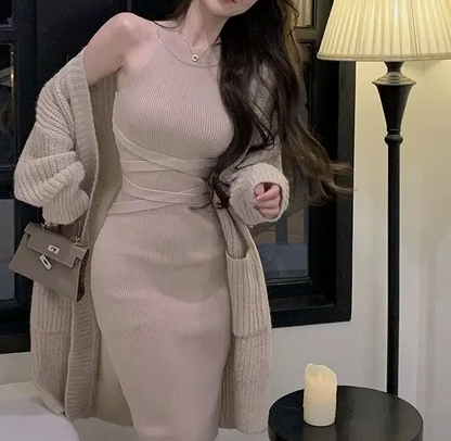 Women's Sleeveless Bodycon Midi Dress